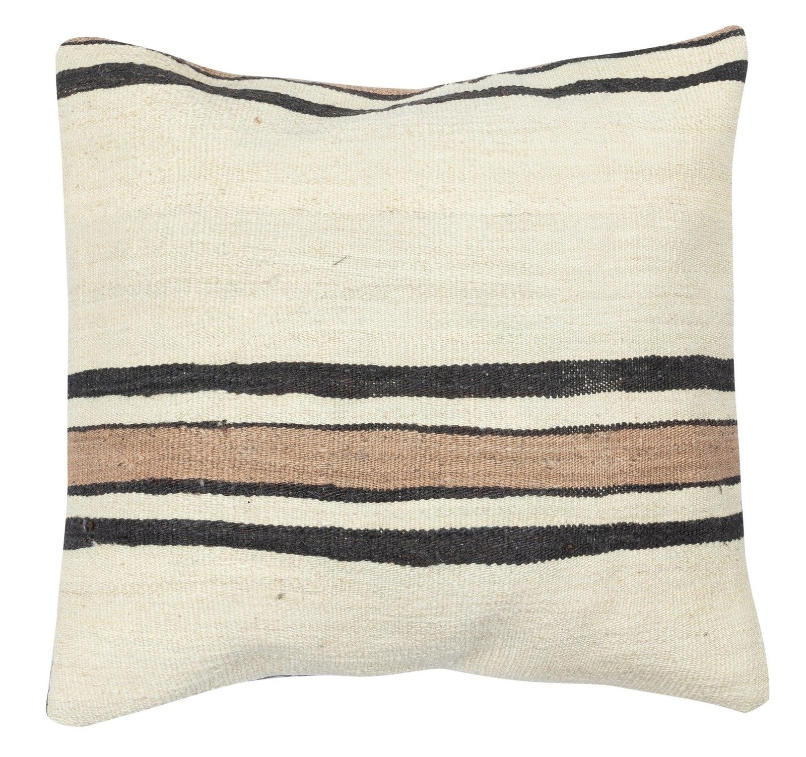 20"X20" Set Of 2 Hemp Kilim Cushion Covers. A Pair Of Lace Pillow Covers photo for sale