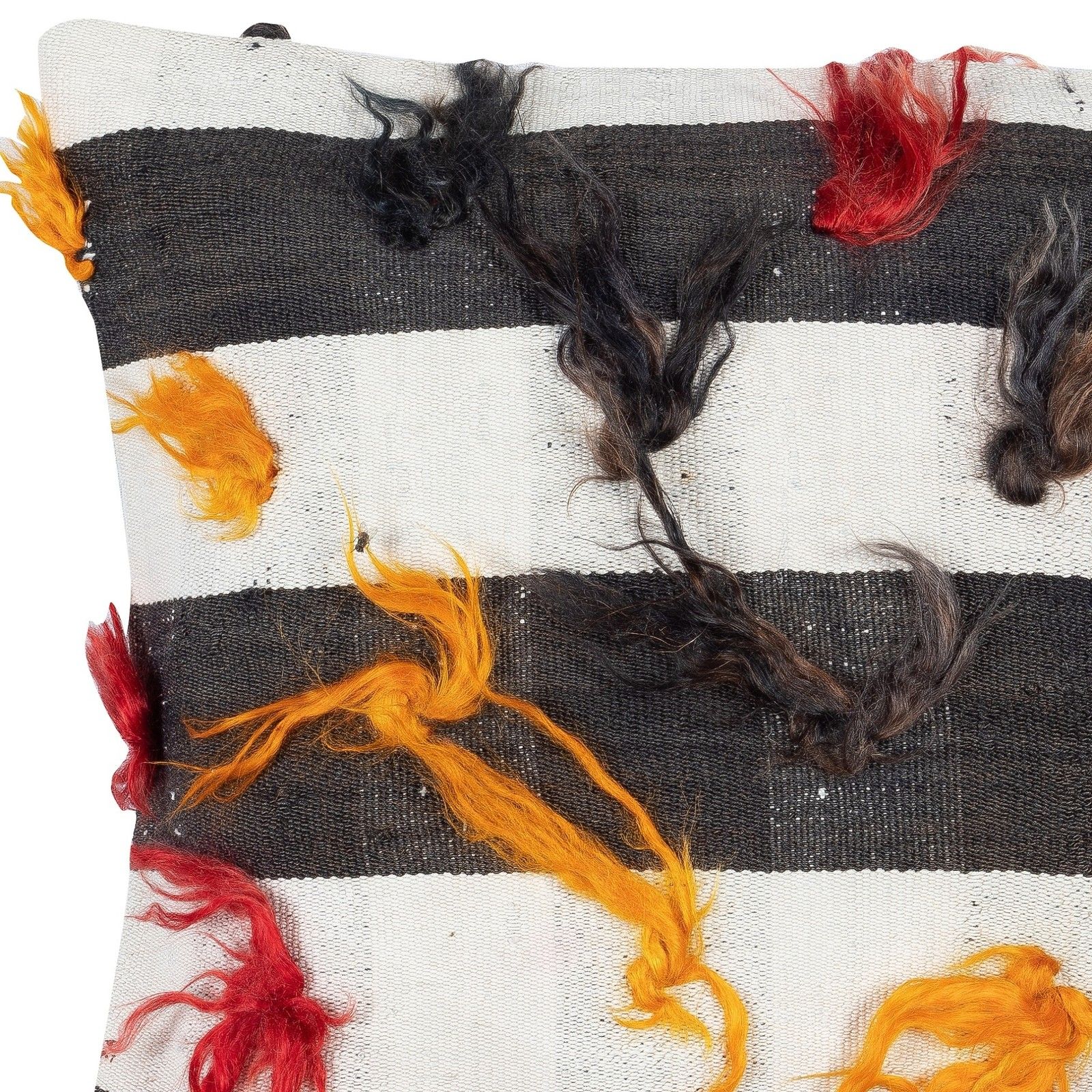 17"X17" Rustic Kilim Pillow Cover. Vintage Accent Cushion. Boho Decor Pillow photo for sale