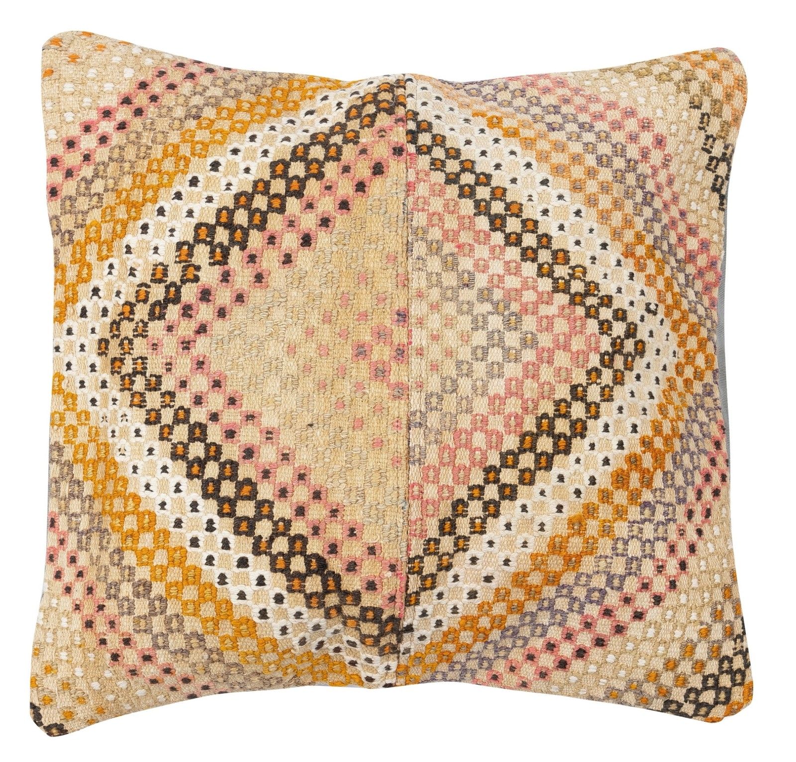 20"X20" Set Of 2 Hand Woven Kilim Cushion Covers. A Pair Of Lace Pillow Covers photo furniture