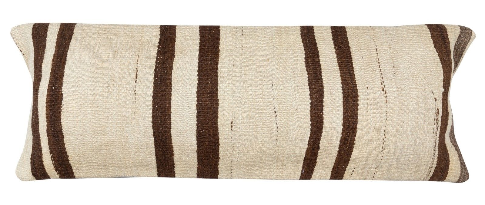 12"X35" Set Of 2 Hemp Kilim Cushion Covers. A Pair Of Lumbar Pillow Covers photo furniture