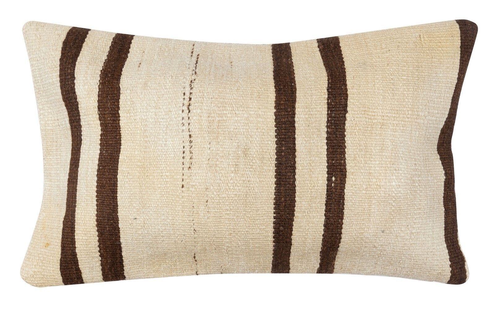 14"X24" Vintage Kilim Cushion Cover. Handwoven Lumbar Pillow Cover. Throw Pillow