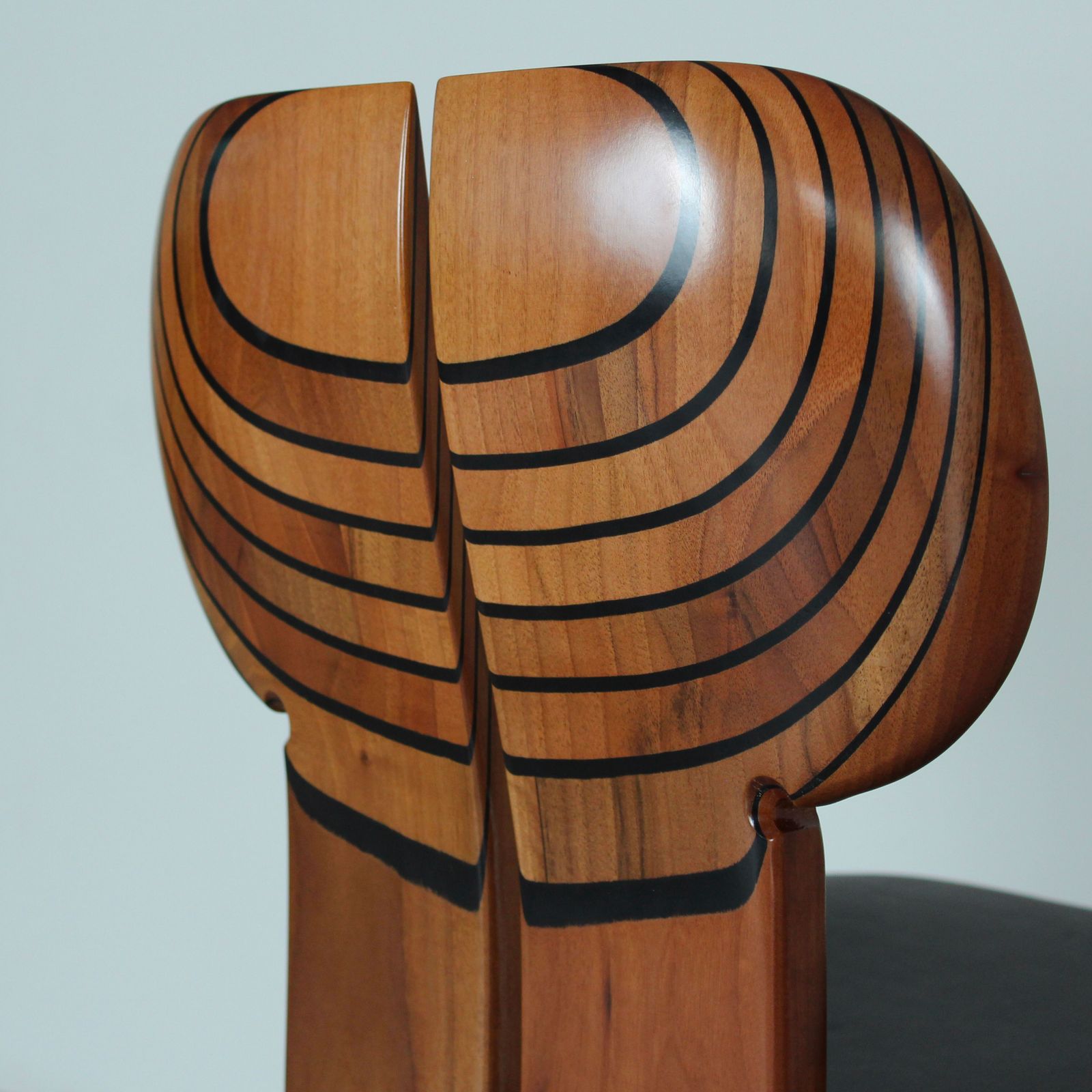 Furniture Africa Dining Chairs By Afra And Tobia Scarpa For Maxalto, 1976,  Set Of 8 photo