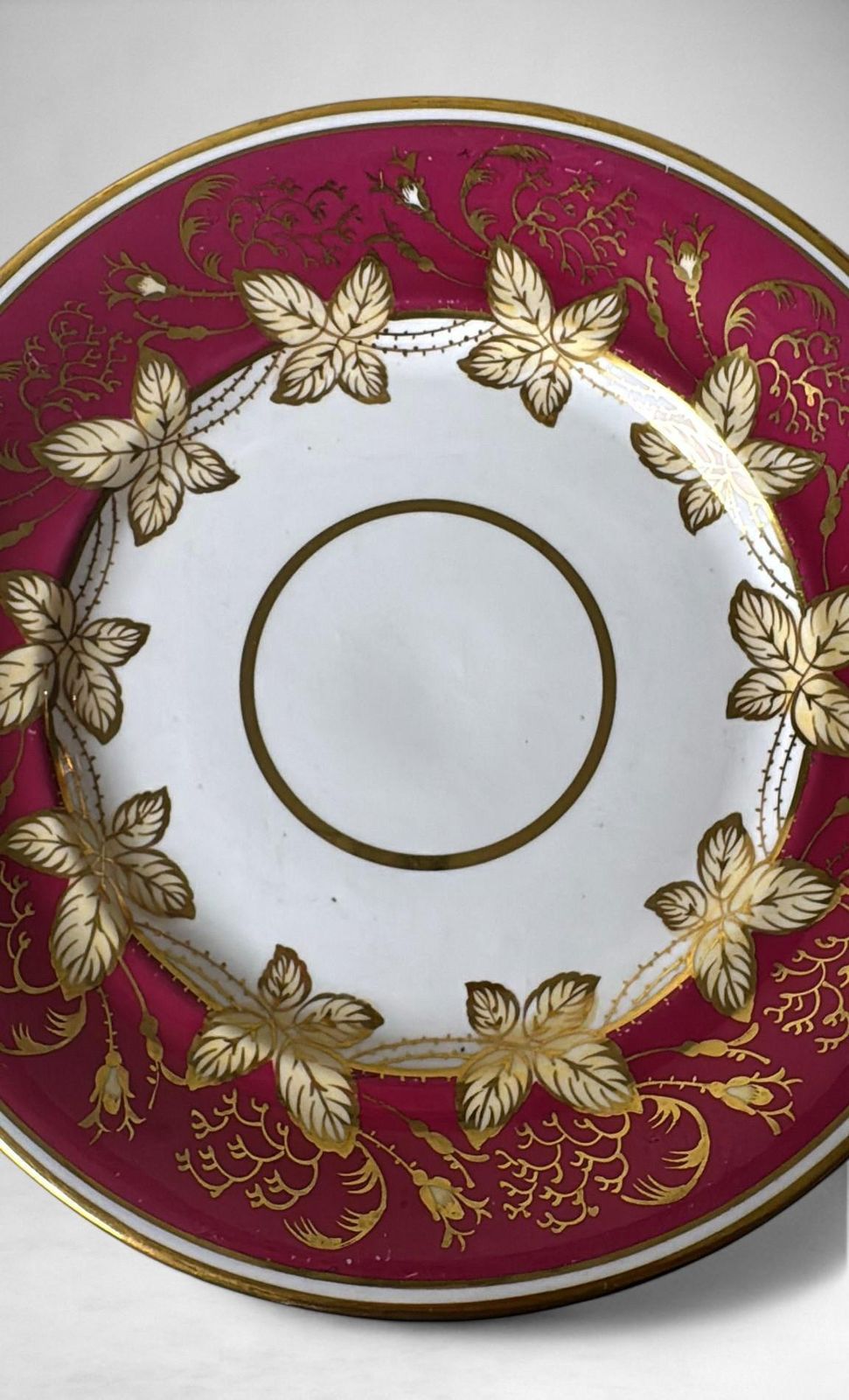 photo vinterior Napoleon III Pair Of French “Porcelaine De Paris” Dessert Trays