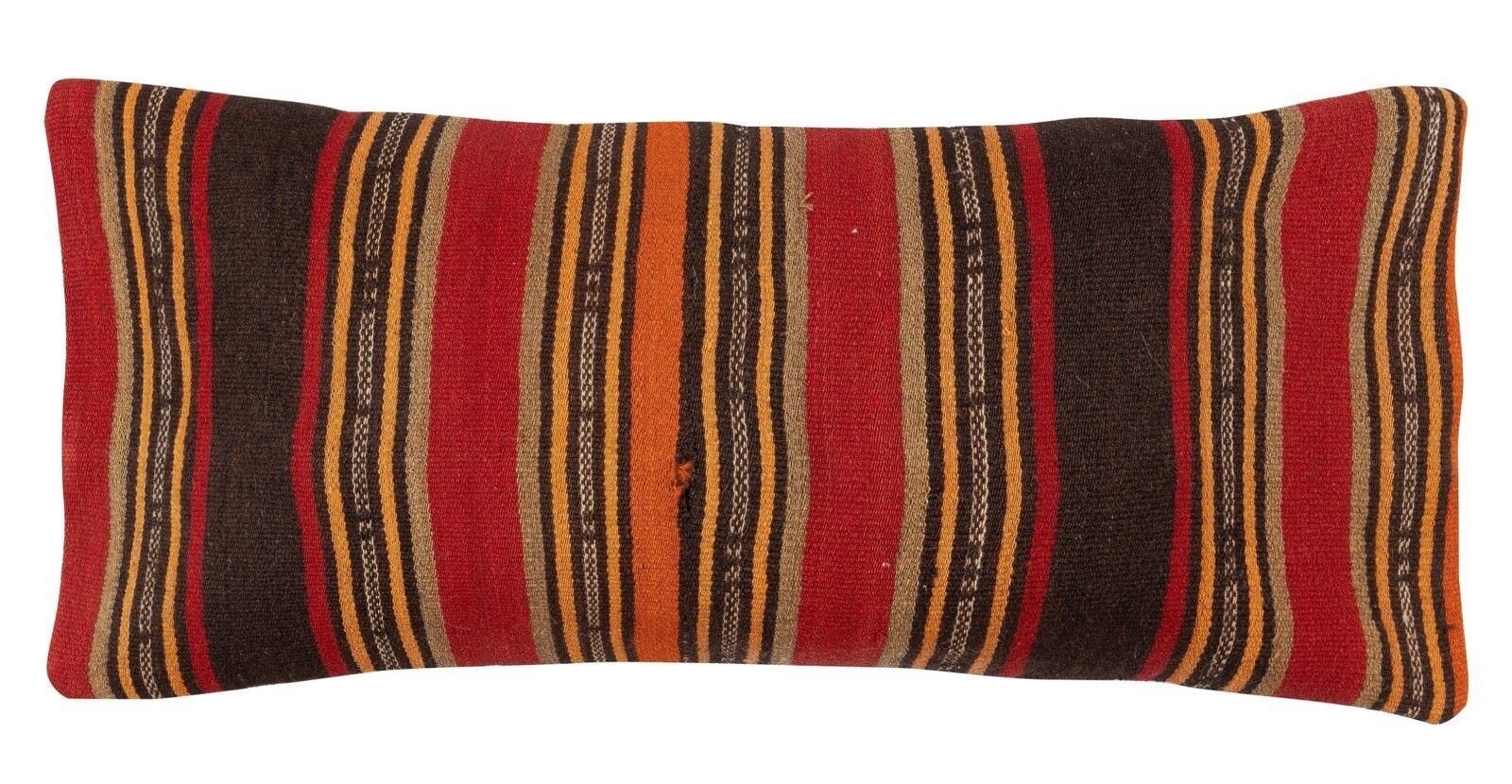 14"X28" Set Of 2   Kilim Cushion Covers. Lumbar Pillows. A Pair Of Lace Pillows photo for sale