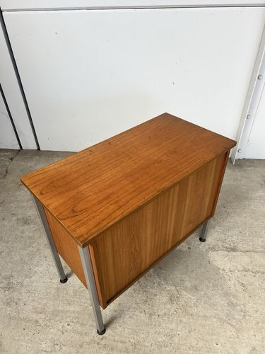 photo furniture Vtg Late Mid Century Modernist Danish Scandi Media Cabinet Unit Retro