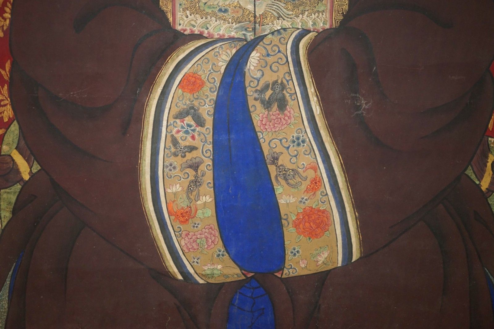 photo furniture Rare & Collectable 2.4 Meter High Antique Circa 1860 Chinese Ancestral Portrait