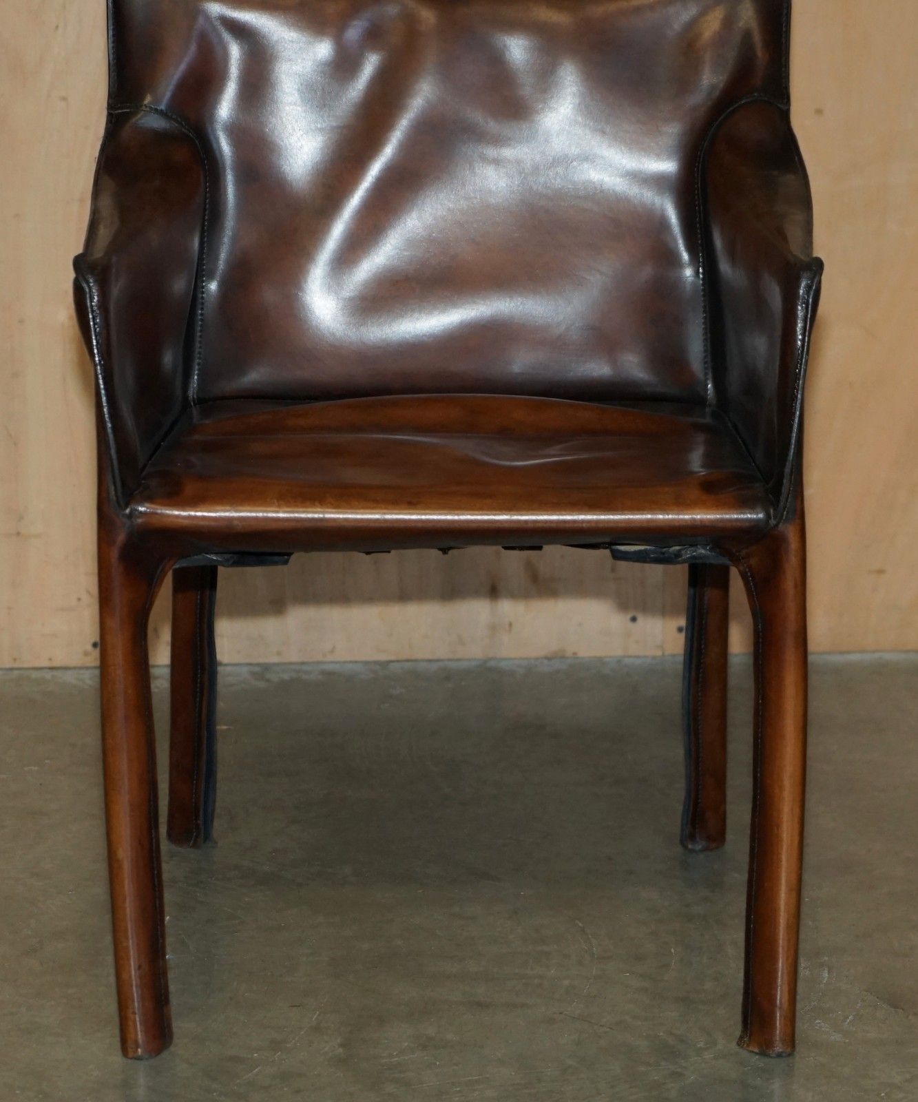 Fourteen Restored 1977 Mario Bellini For Matteo Grassi Cab 412 Dining Chairs 14 photo buy