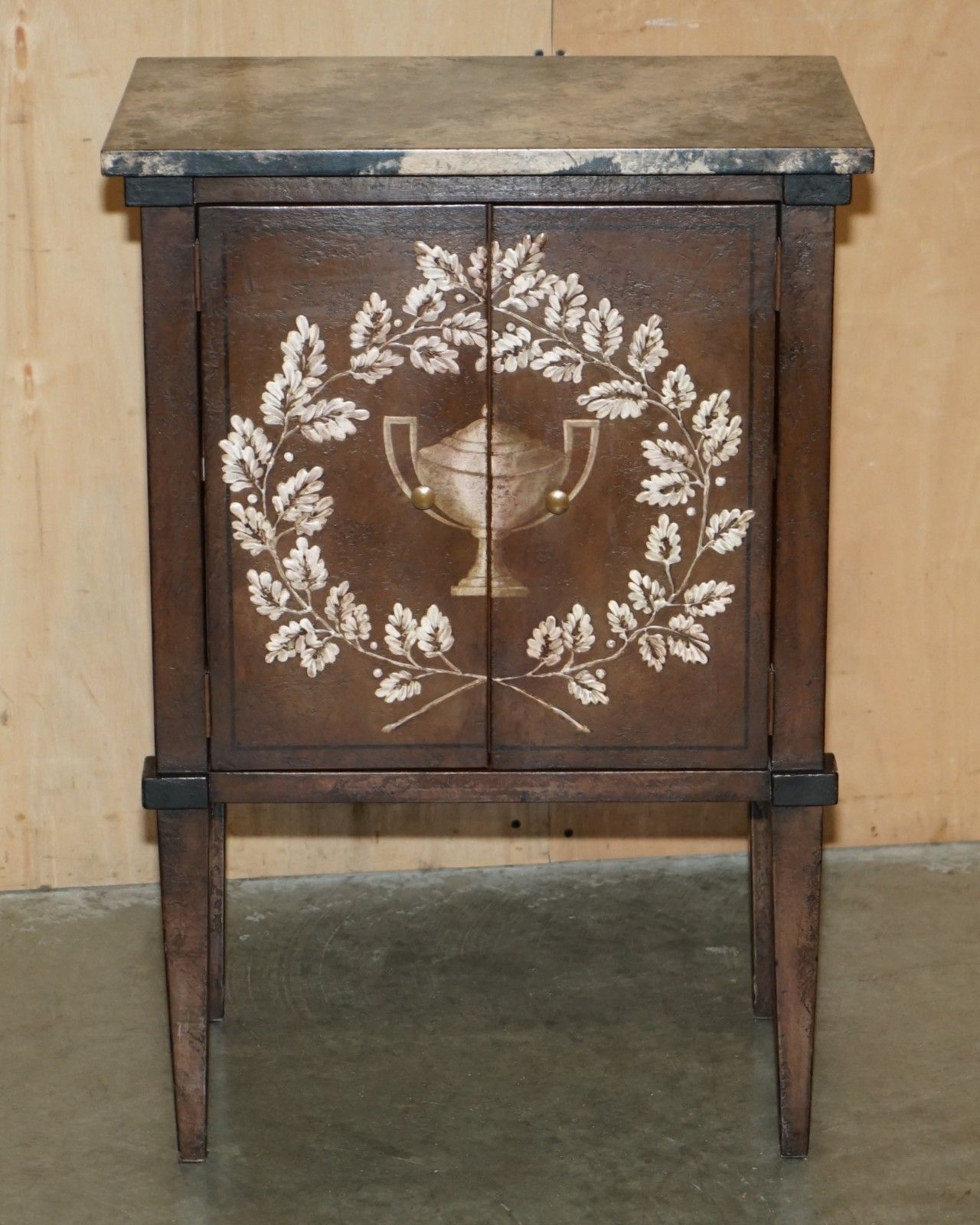 Pair Of Rrp £8,340 Porte Italia Lombardia Nightstands Bedside Side End Tables photo 4350.0