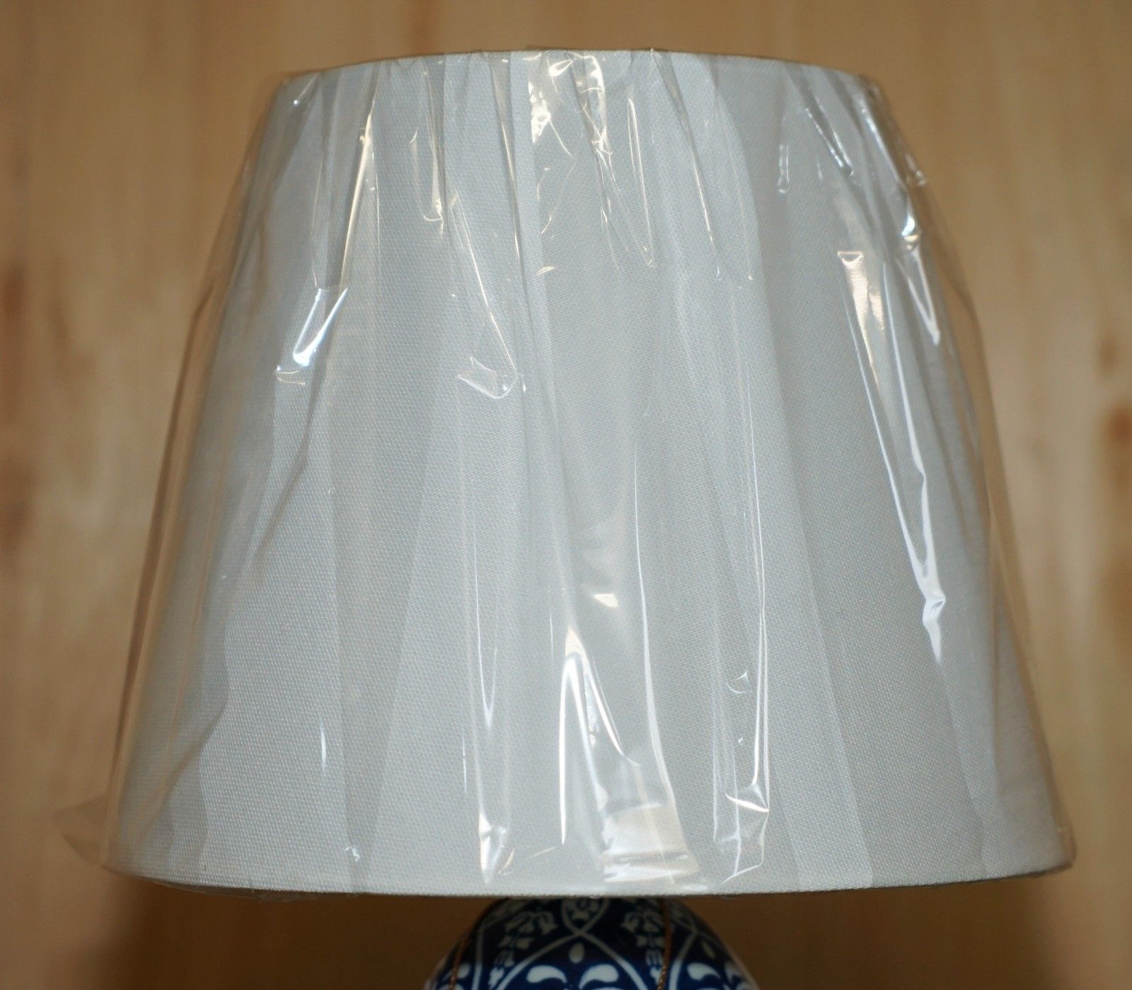 1 Of 4 Brand New In The Box Ralph Lauren Batik Porcelain Cobalt Blue Table Lamps photo buy