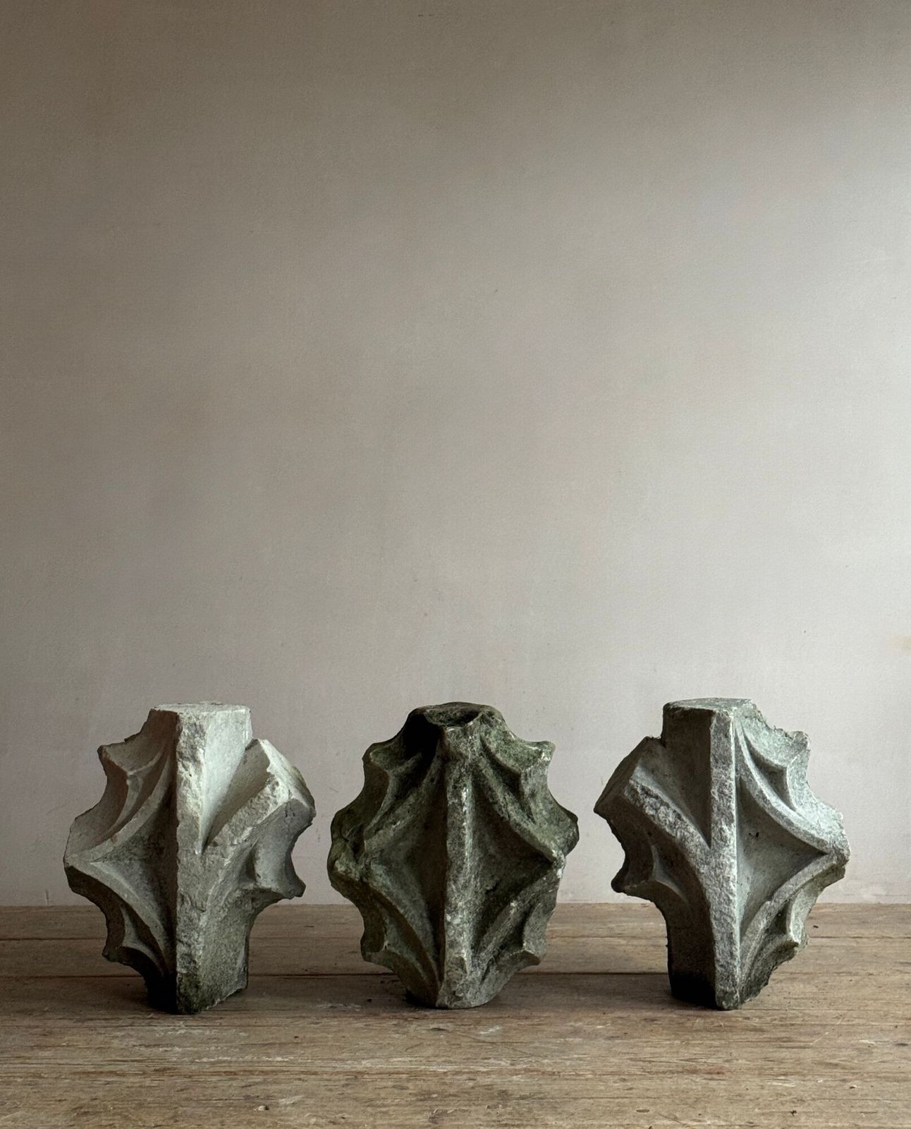 Limestone Tracery Fragments
