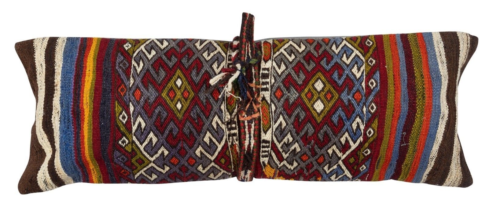 Hand Woven Kilim Cushion Cover Vintage Pillowcase Lumbar Pillow Cover