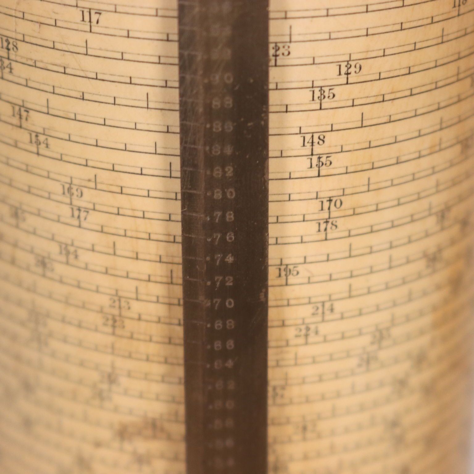 Fuller's Cylindrical Slide Rule London England Early 20th Century photo vintage