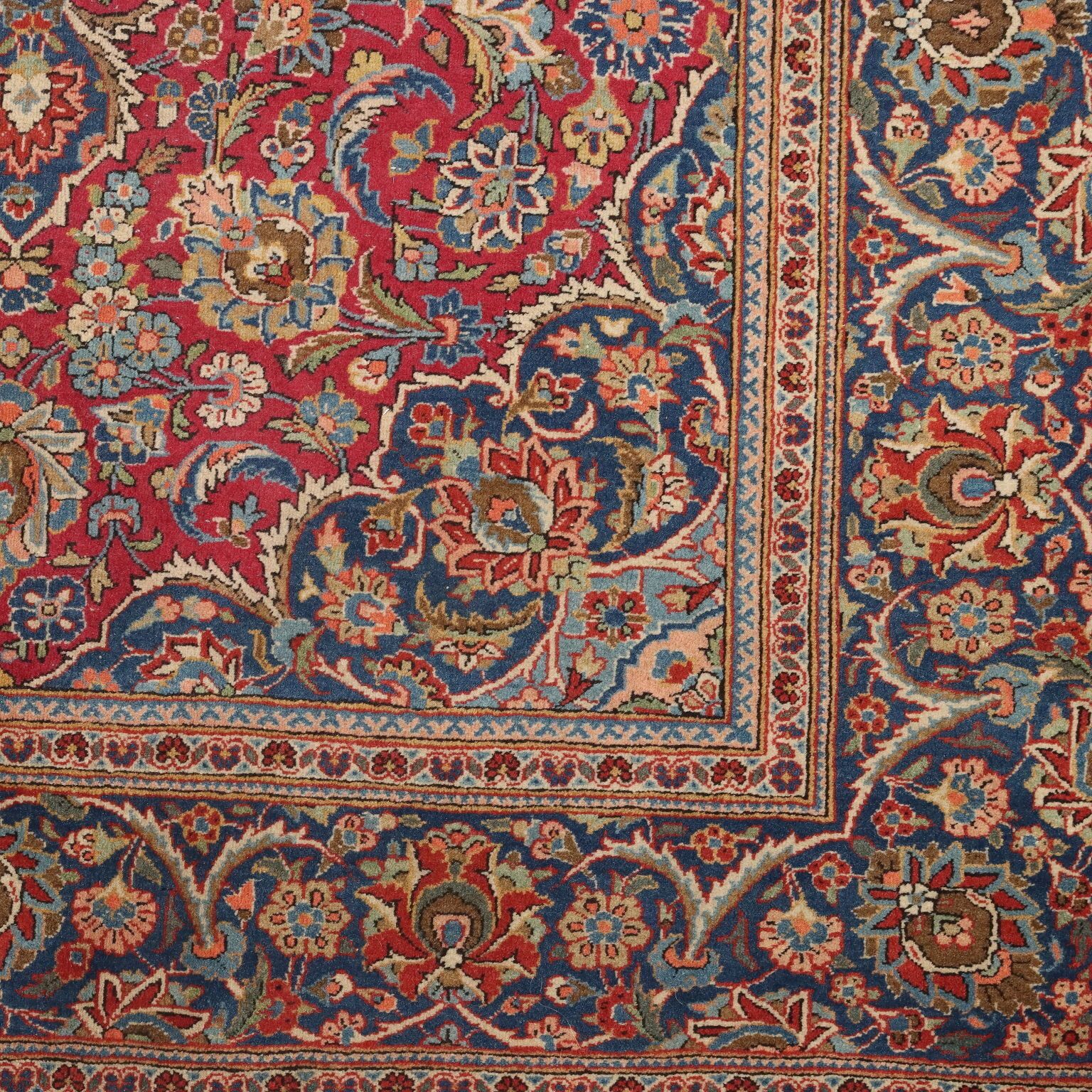 Antique Asian Carpet Cotton Extra Thin Knot 79 X 51 In photo vinterior