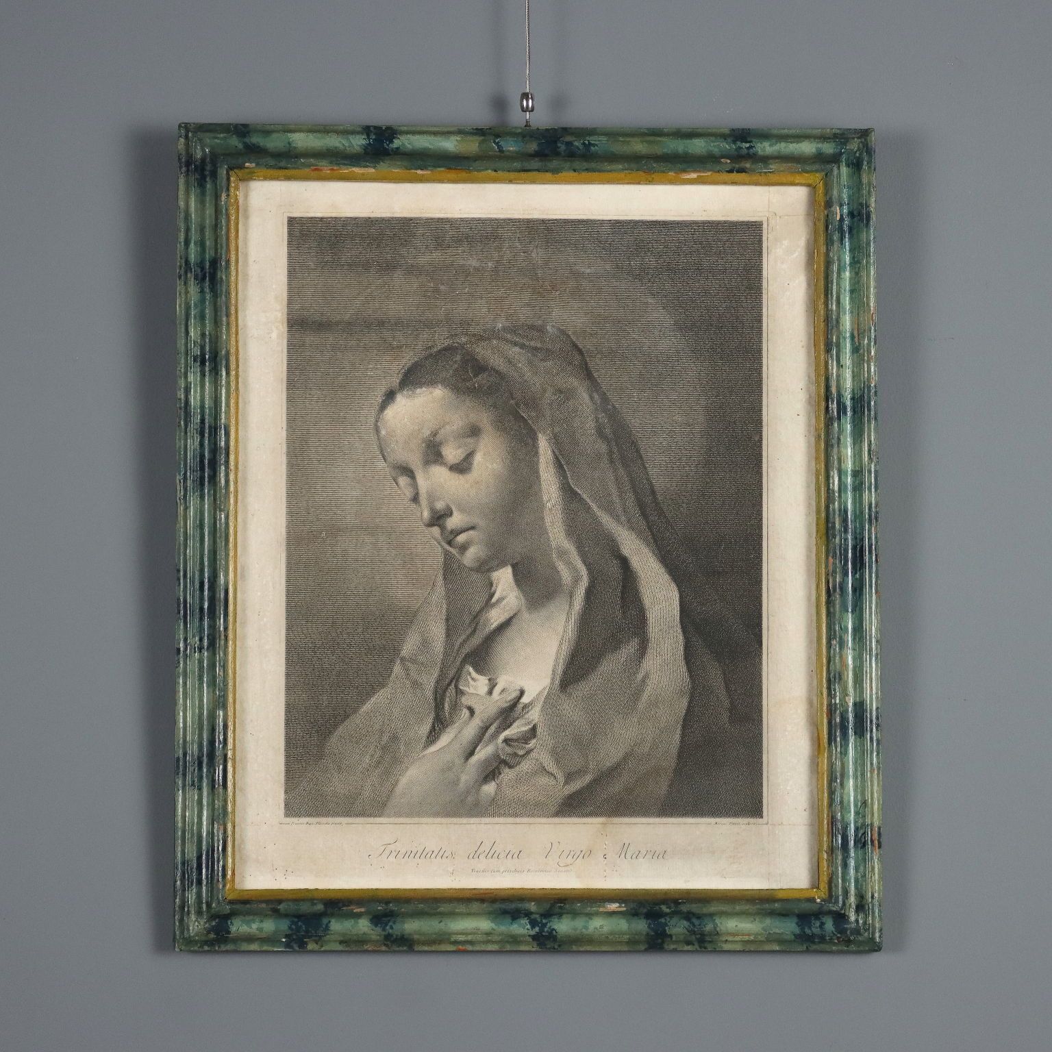 Antique Etchings Signed Marco Alvise Pitteri Italy 1742 photo Art