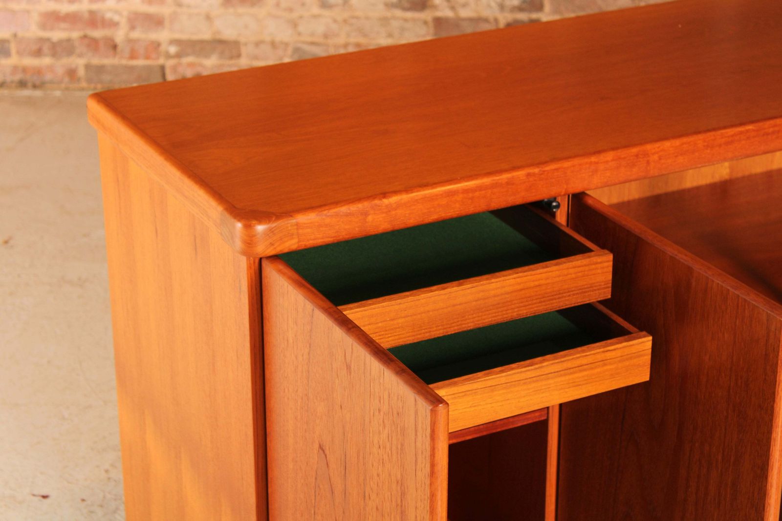 Danish Mid Century Teak Sideboard By Christian Linneberg, Circa 1970s photo vinterior