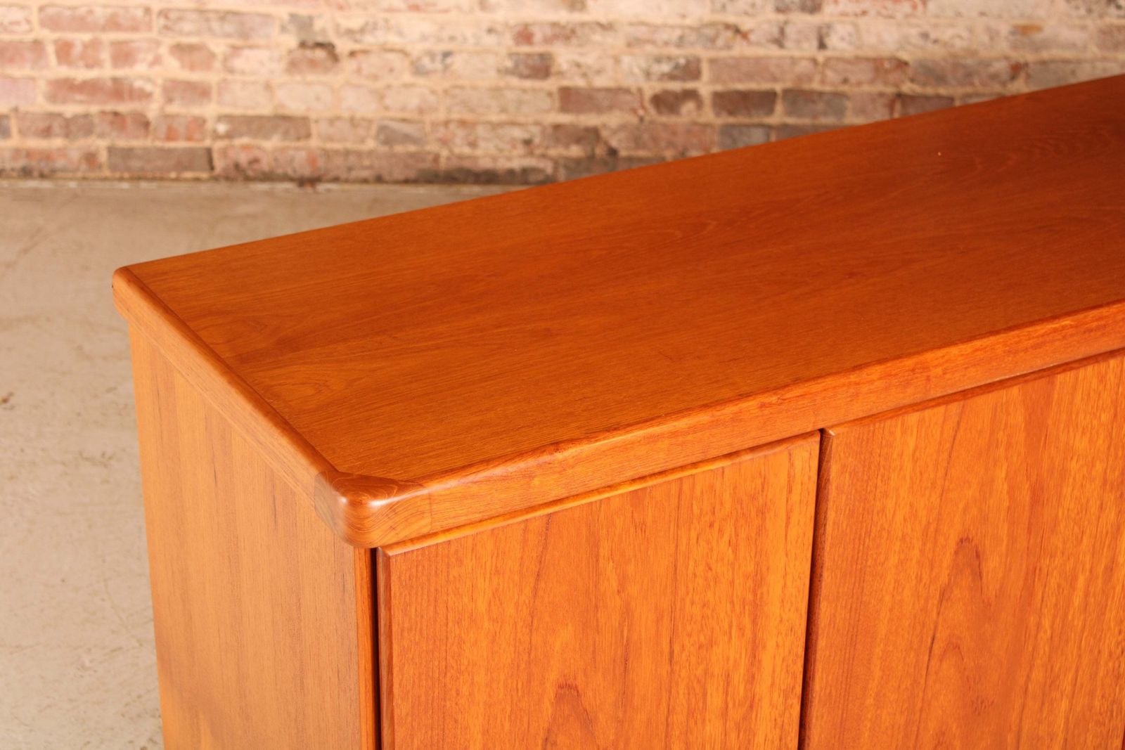 1100.0 Danish Mid Century Teak Sideboard By Christian Linneberg, Circa 1970s photo
