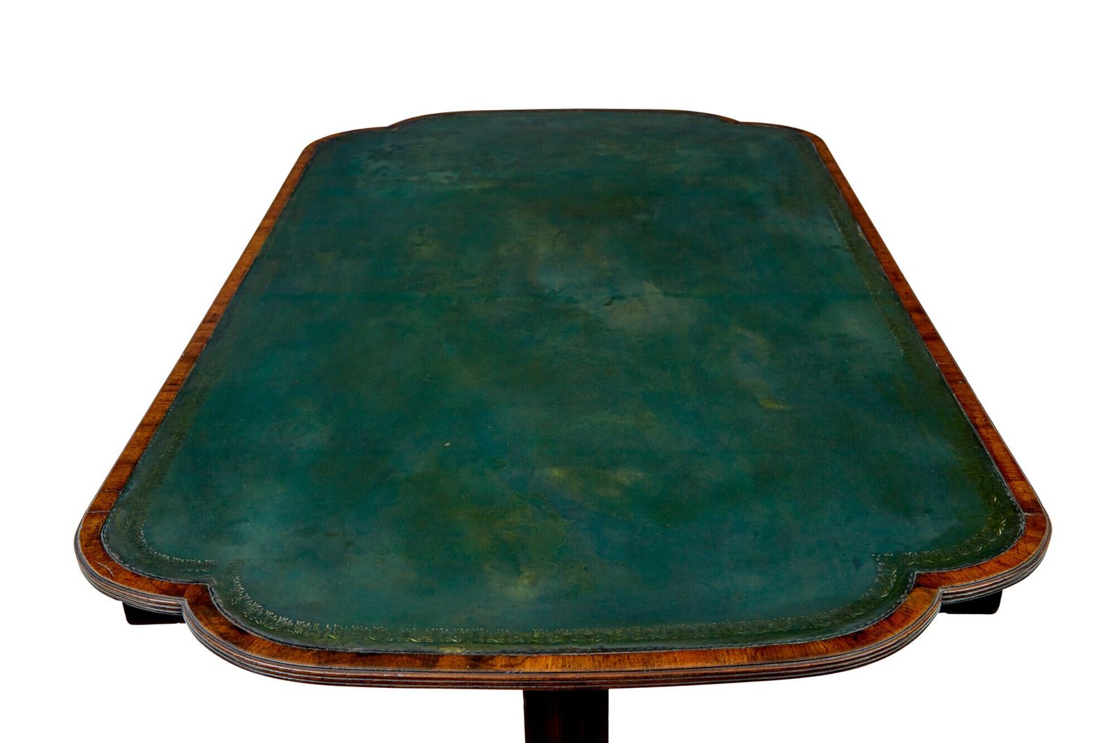 19th Century Early Victorian Leather Top Writing Table photo furniture
