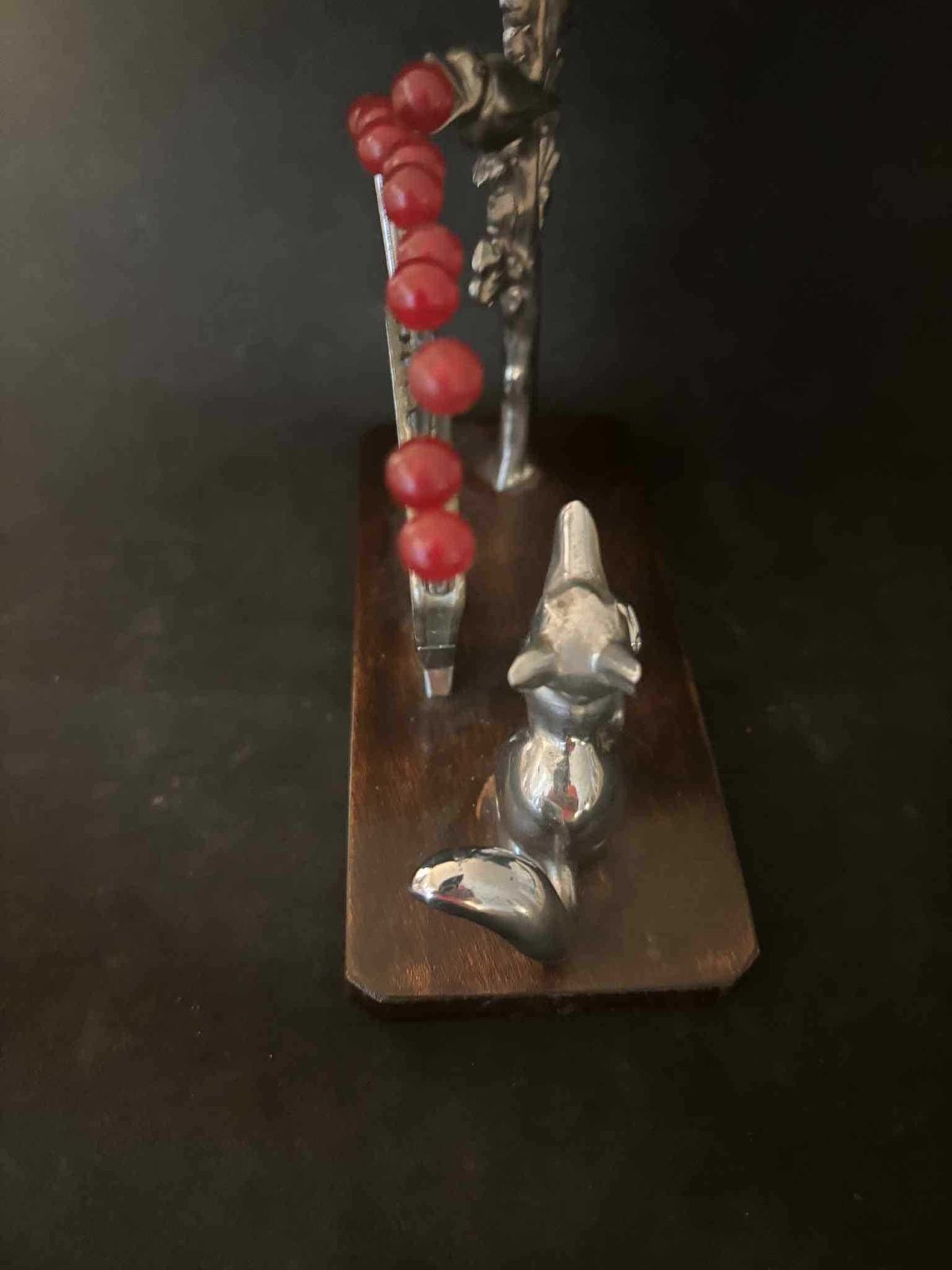 Art Deco Escargot Pickset, Jaren 1930, Franse Fabel, Bakeliet & Palissander photo Woonaccessoires