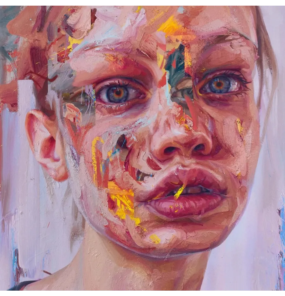 Jenny Saville, Gaze, 2025, 21st Century photo furniture