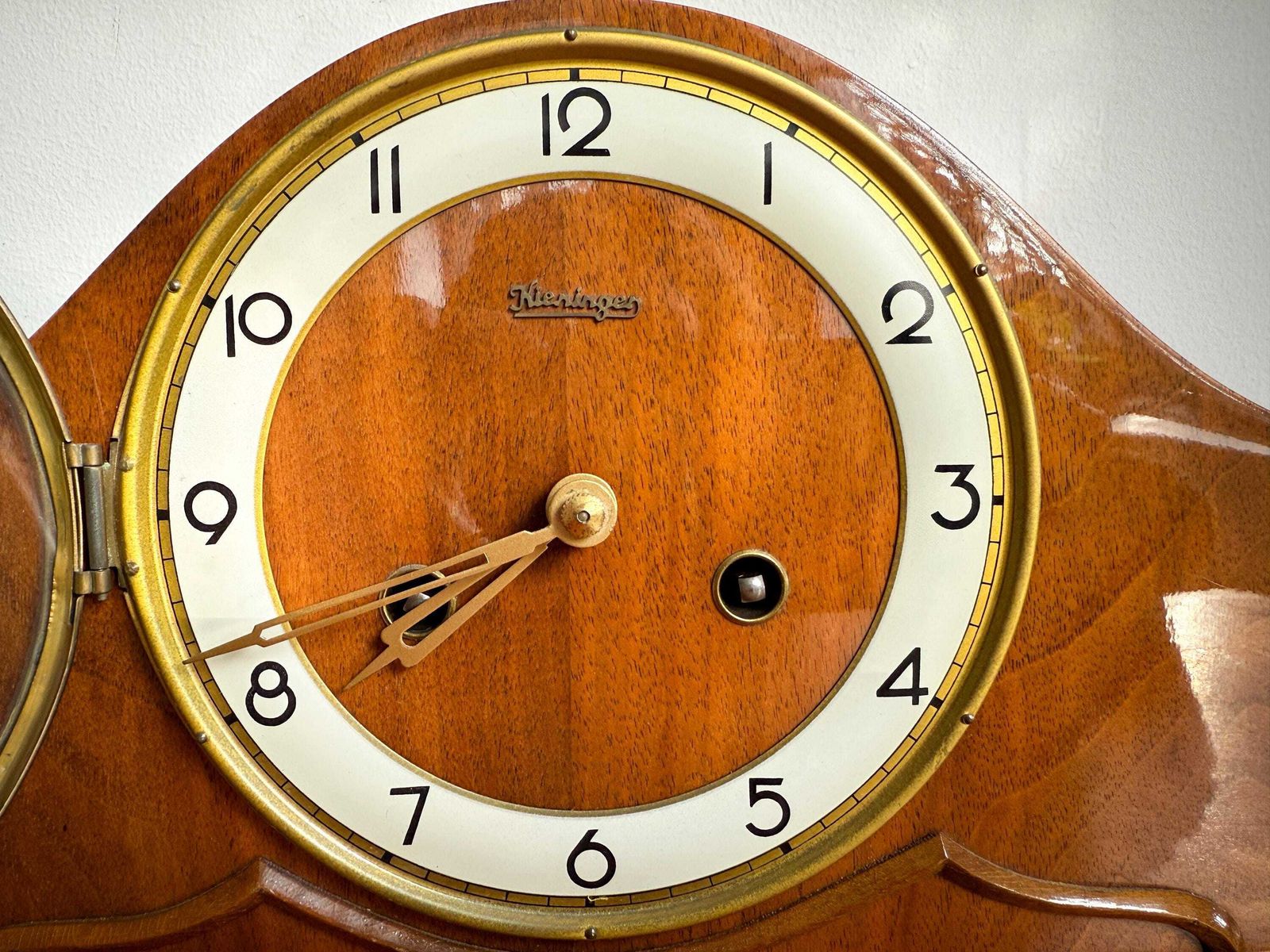 photo for sale Vintage Kieninger Table / Chimney Clock   50s   Mid Century   Germany   Kienzle  Fhs   Pendulum