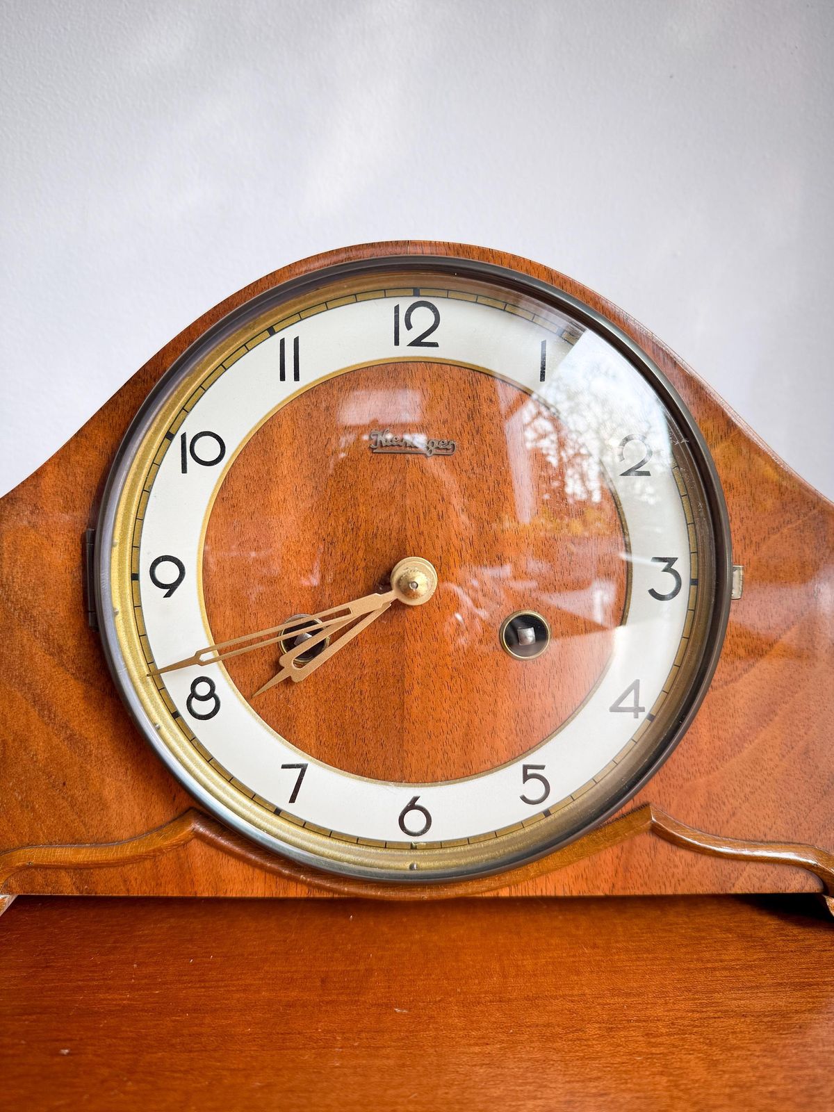 Woonaccessoires Vintage Kieninger Tafel  / Schoorsteenklok · Jaren 1950 · Mid Century · Duitsland · Kienzle · Fhs · Slinger photo