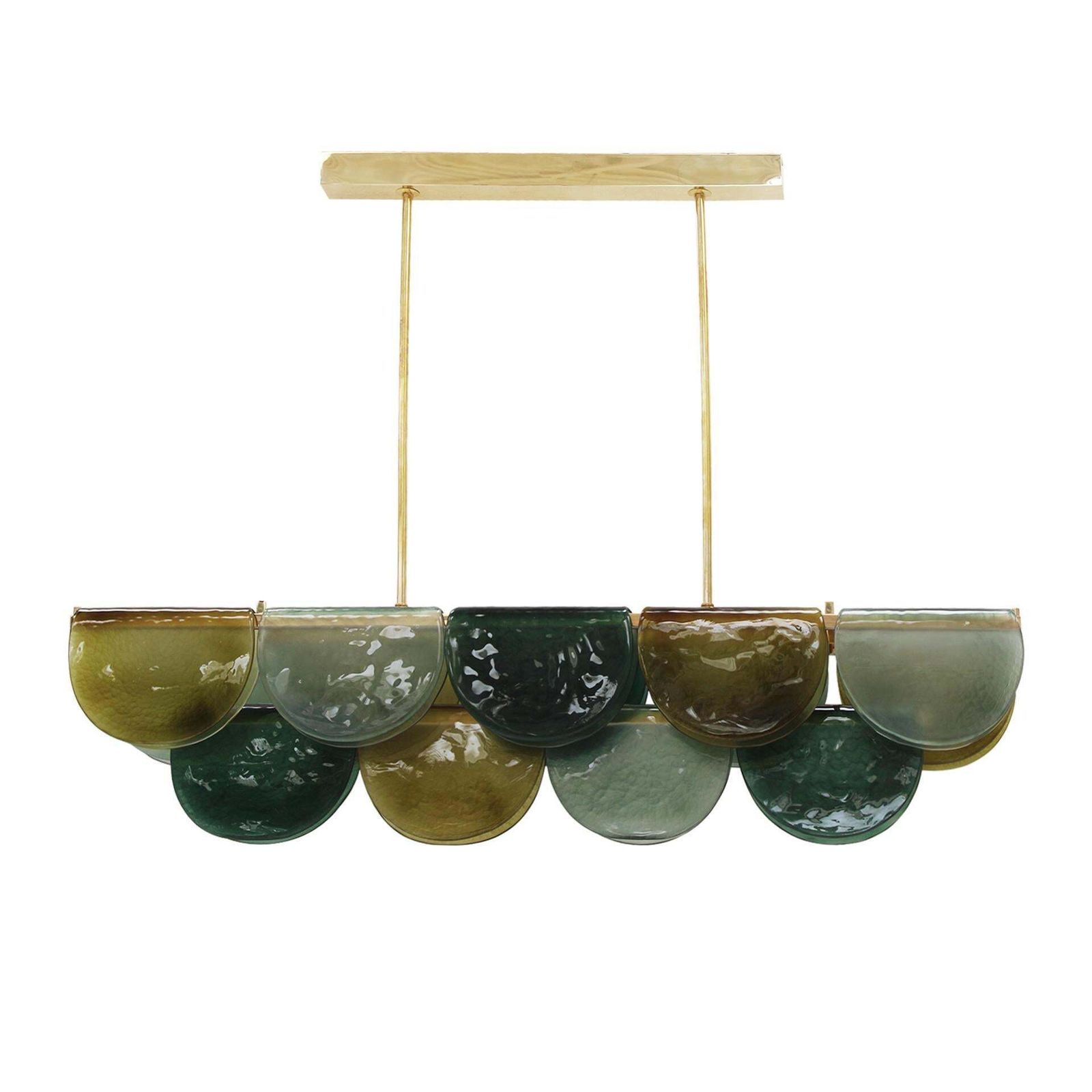 Long Ceiling Lamp Made Of Murano Glass, Italy photo furniture