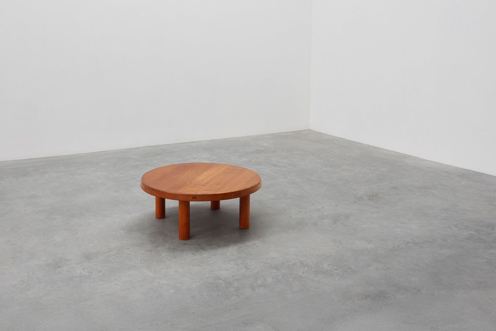 Model T02m Coffee Table In Elm From Pierre Chapo, France, 1976 photo 14744.0
