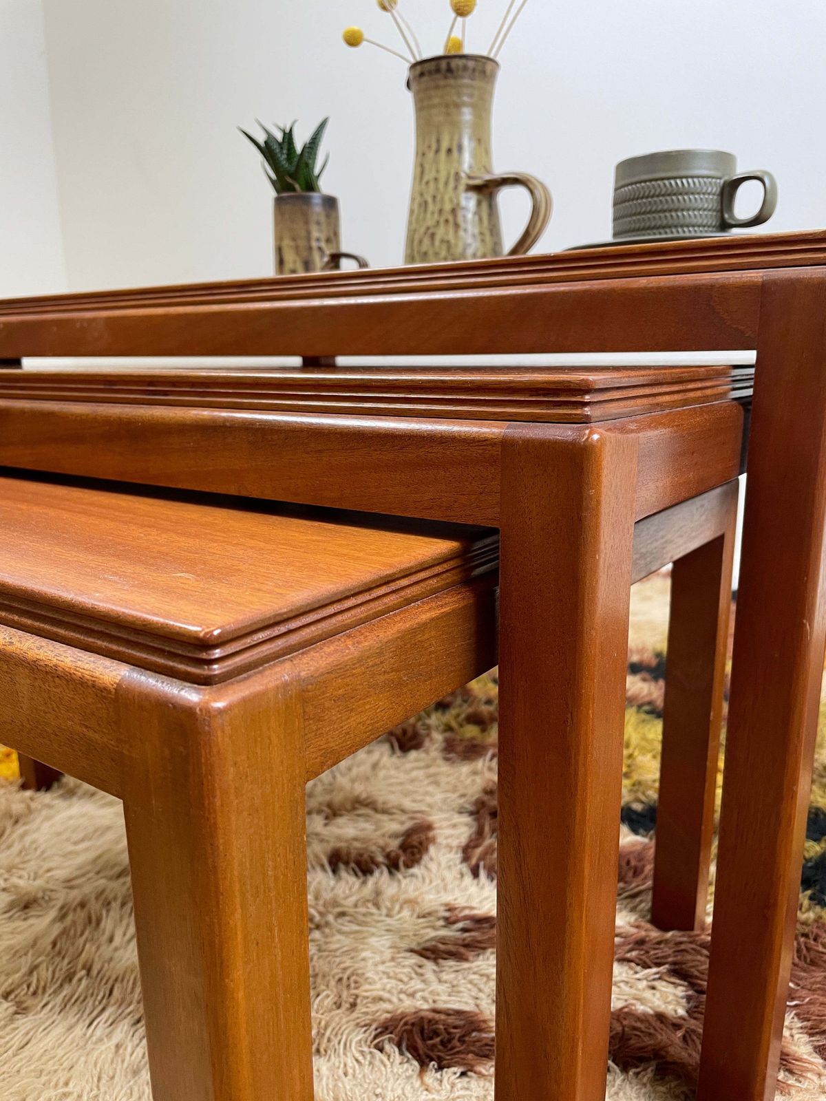 250.0 Vintage Gordon Russell Nest Of Tables photo