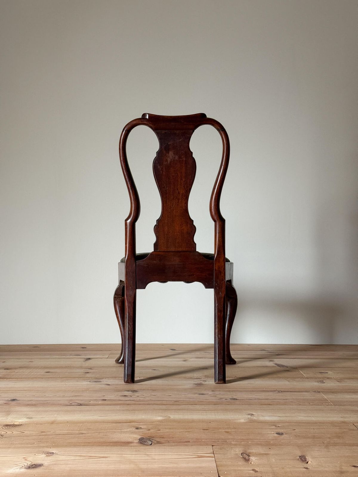 Antique Georgian Country Chair With Needlework Seat photo for sale