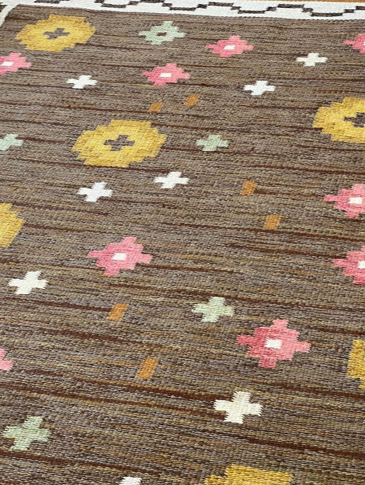 1950's Swedish Flatweave By Anna Greta Sjöqvist photo furniture
