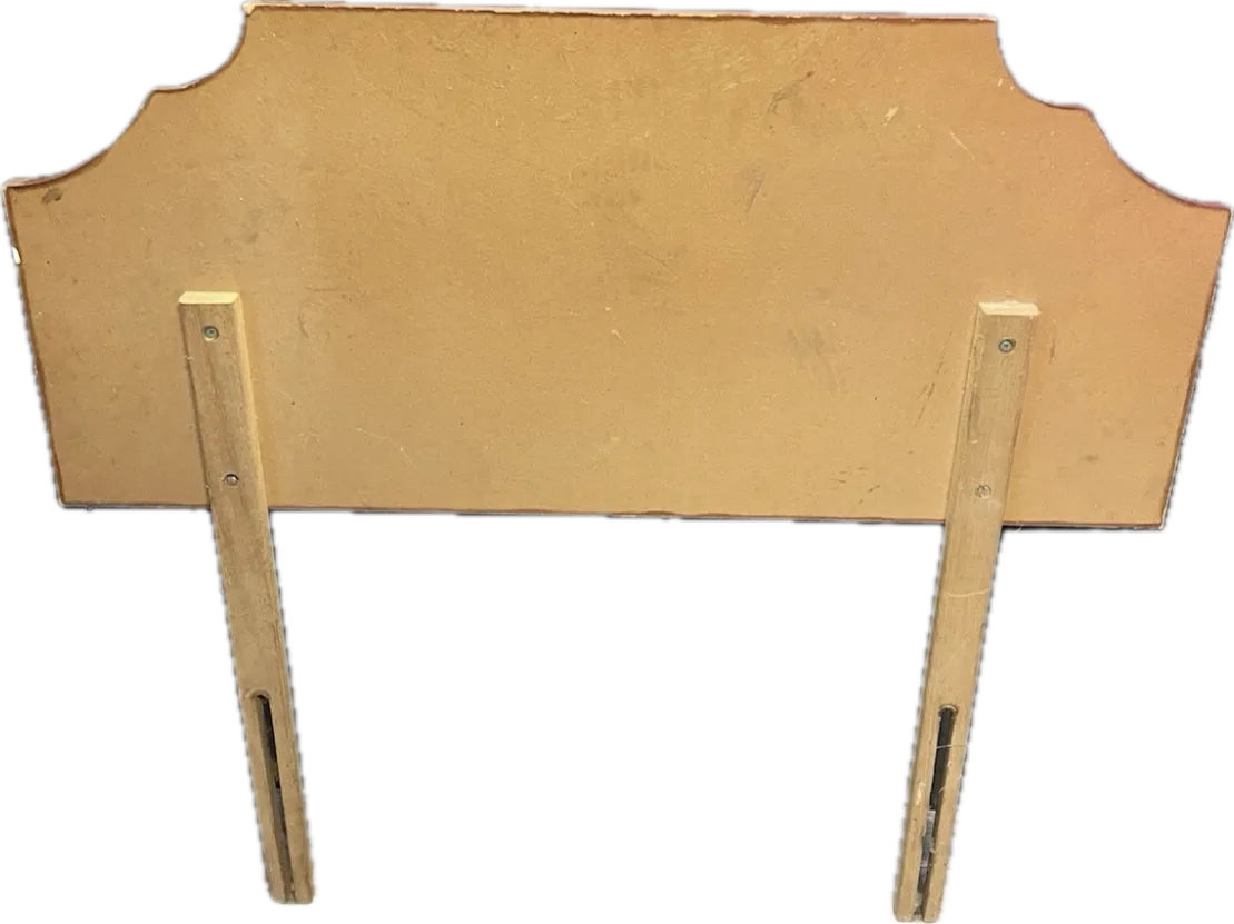Vintage Hand Carved Carousel Horse Children’s Headboard – Painted Wood, C. Mid 20th Century photo 350.0