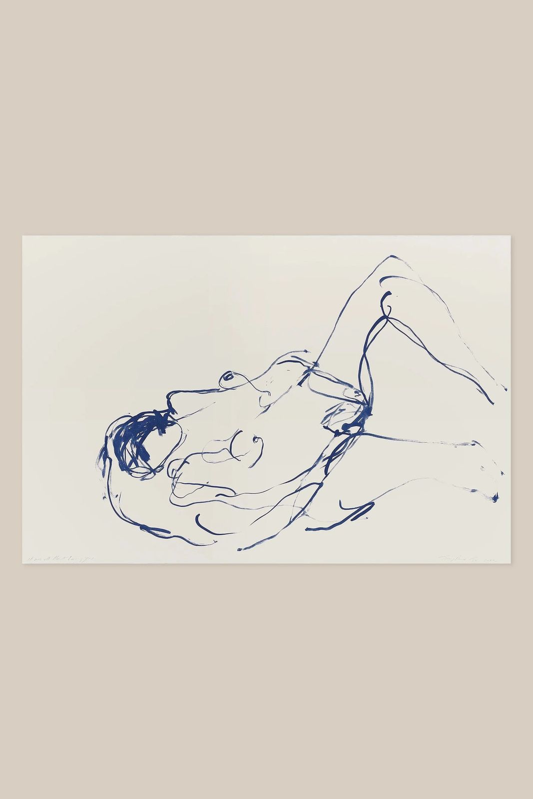 Tracey Emin ‘It Was All About Loving You’ photo for sale