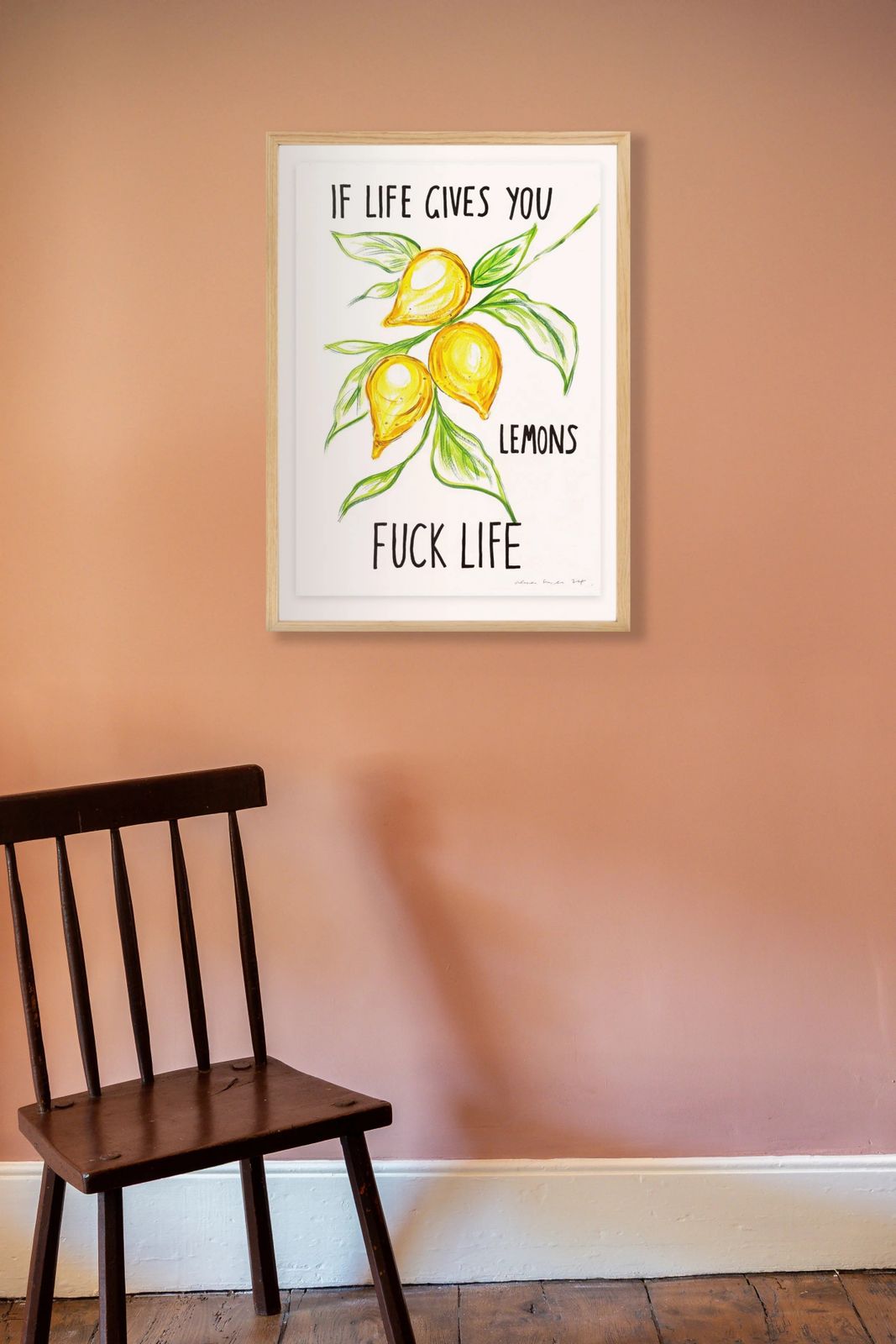 Alma Singer ‘If Life Gives You Lemons’ photo furniture