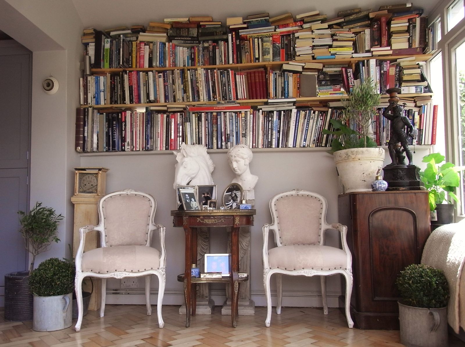 Pair Of  Weathered Louis Style Carver Chairs Only To Order For Upholstery And Final Finish Requierment photo buy