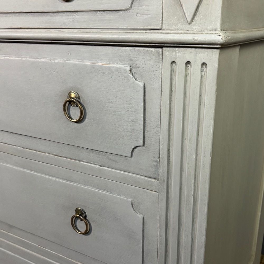Scandinavian Painted Chest Of Drawers photo Furniture