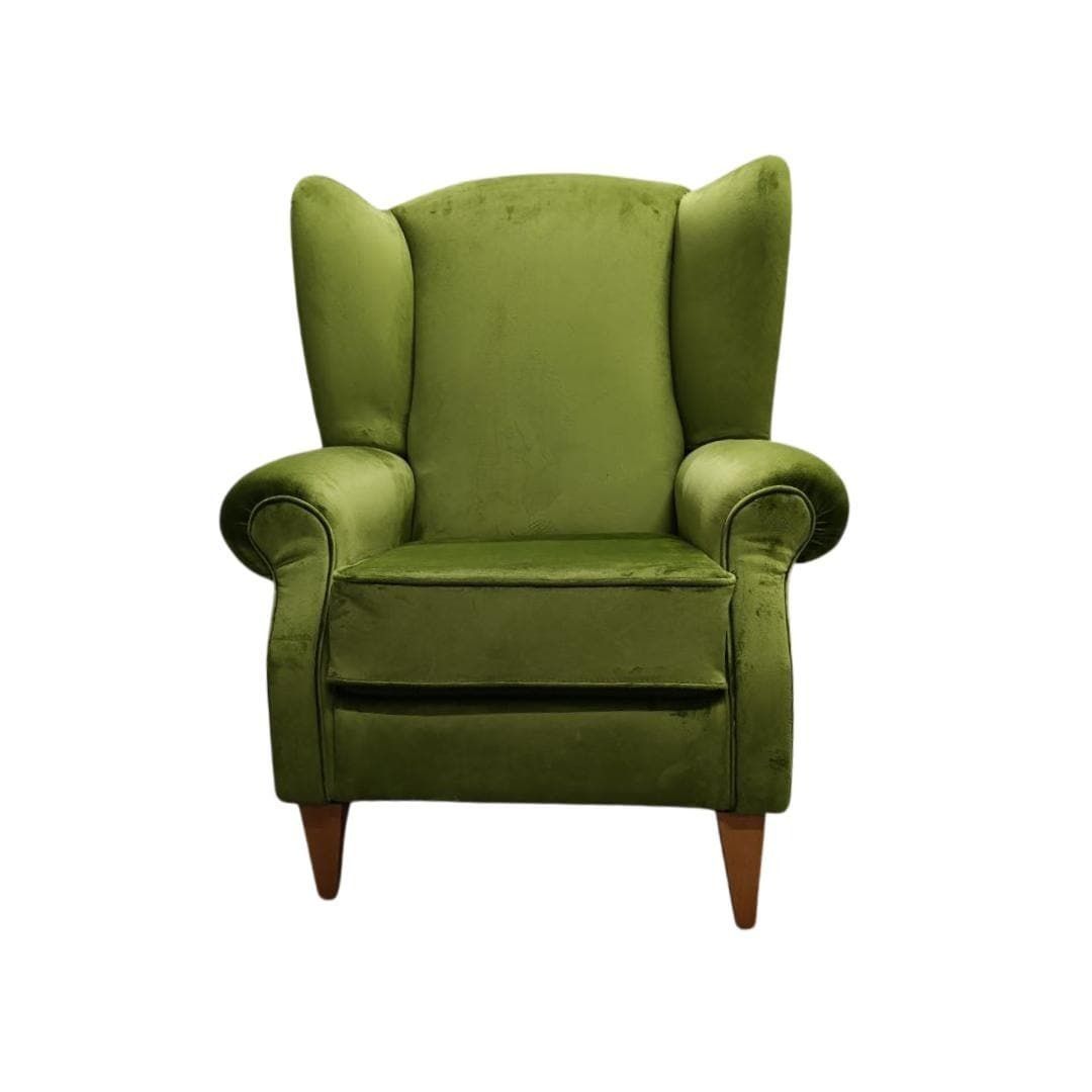 The Chatsworth Wingback — Hand Built In England In Luxury British Velvet