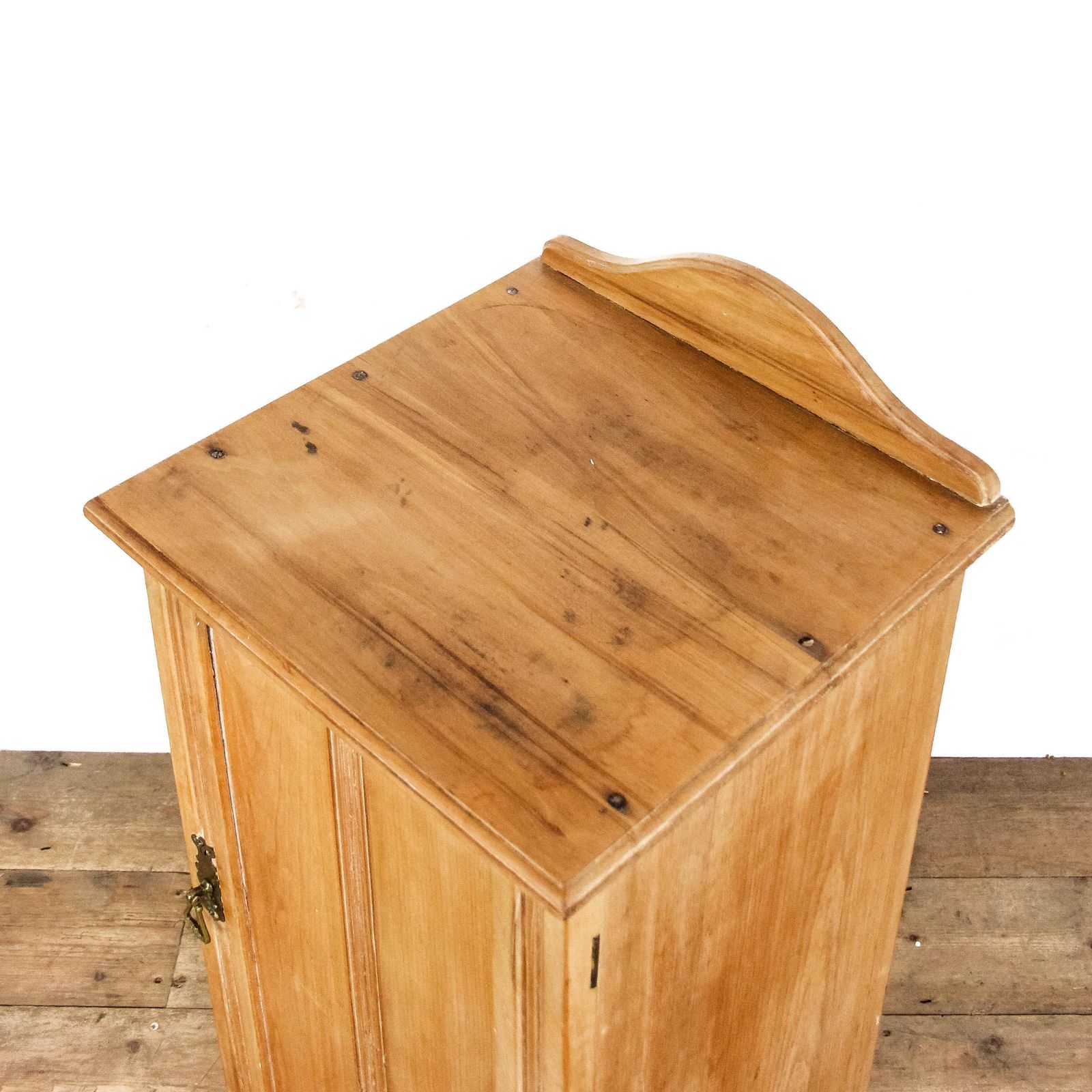 Antique Pine Side Cupboard Or Pot Cupboard | Antique Storage | Pine Drawers | Bedroom Furniture | Pine Furniture (M 6458) photo 295.0