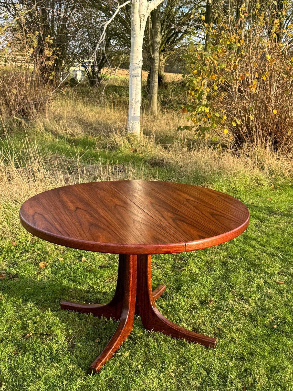 photo furniture Danish Rosewood Large Dining Table Seats 8  10 Circ 1960