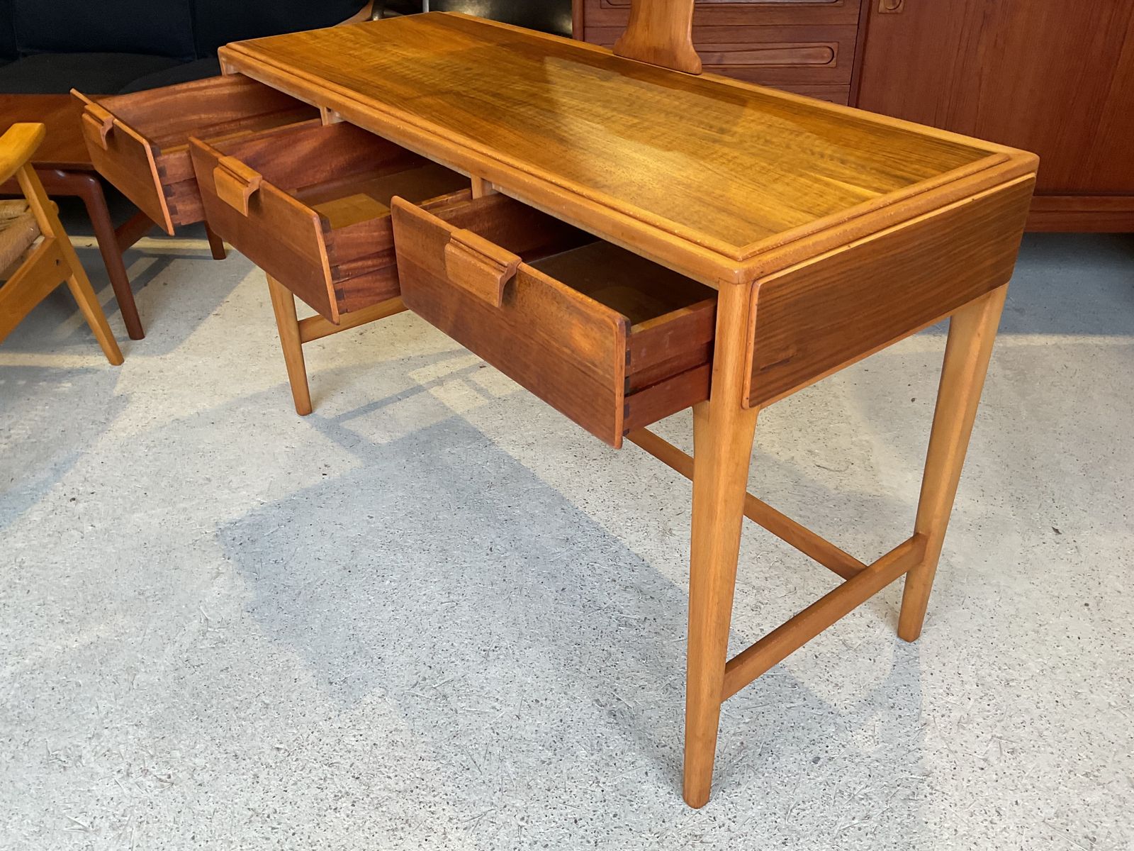 Mid Century Dressing Table Designed By Jaques Groag For Loughborough 1950s photo buy