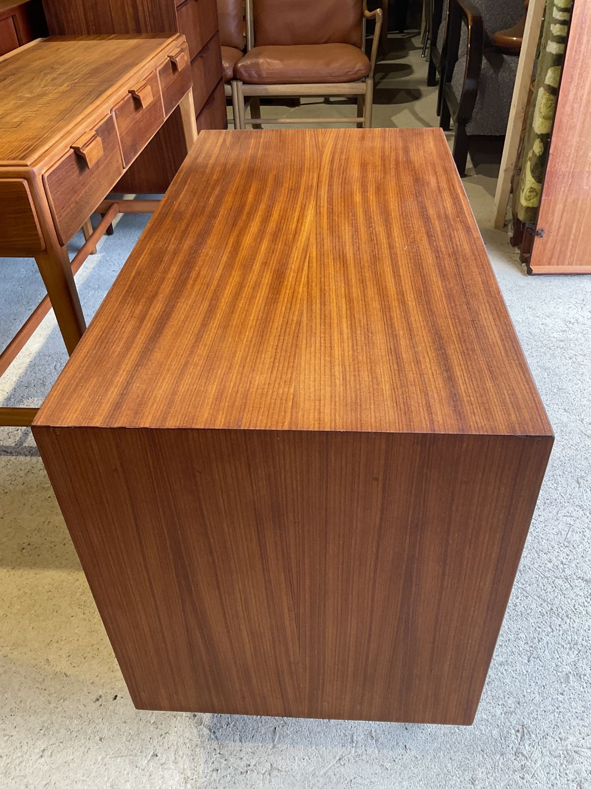 Mid Century Teak Chest Of Drawers photo vintage