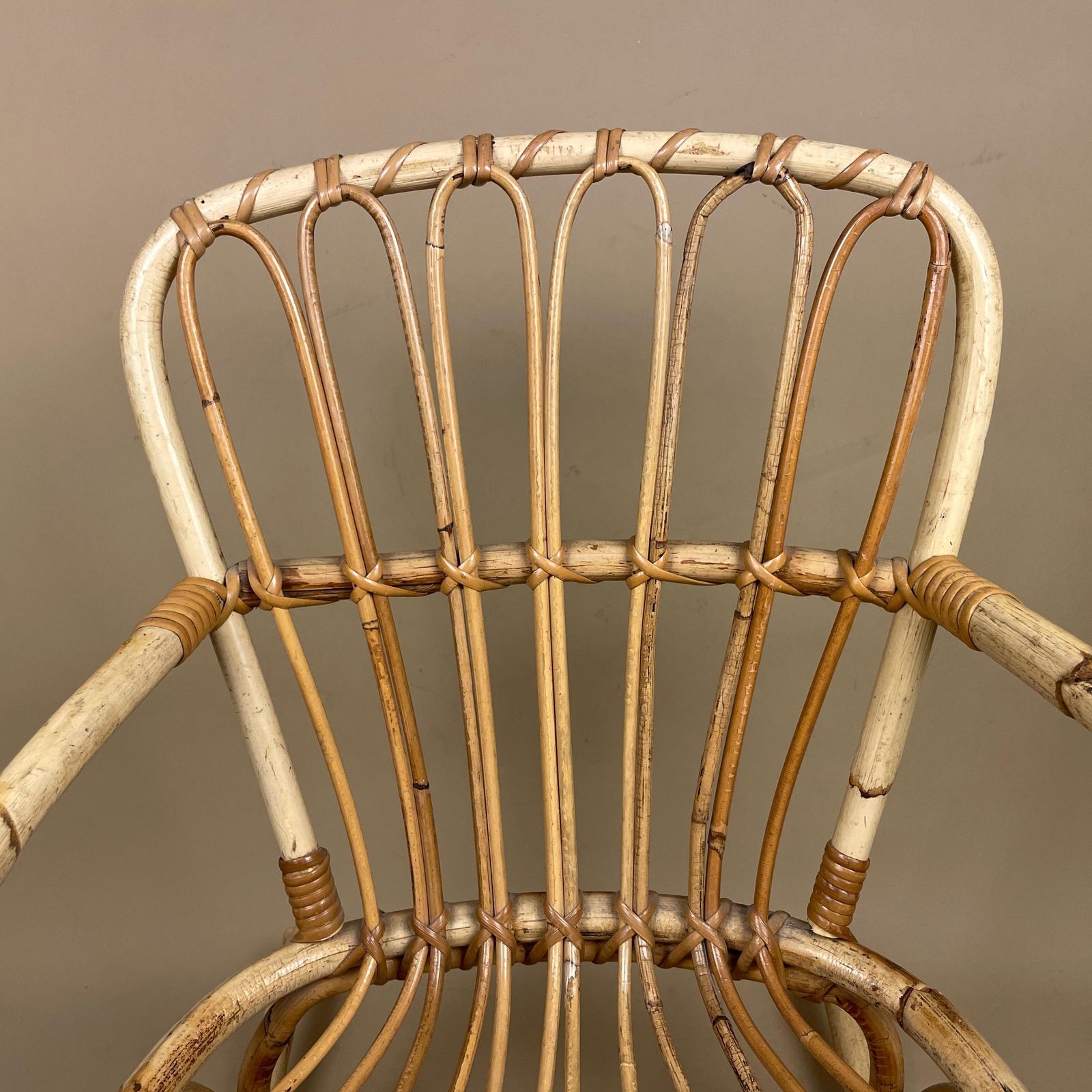 Vintage Childs Wooden Chair Teddy Seat Woven Rush Seat Bamboo Rocking Rustic Country Cottage Small Chair Handmade Decor Playroom Display photo 92.0