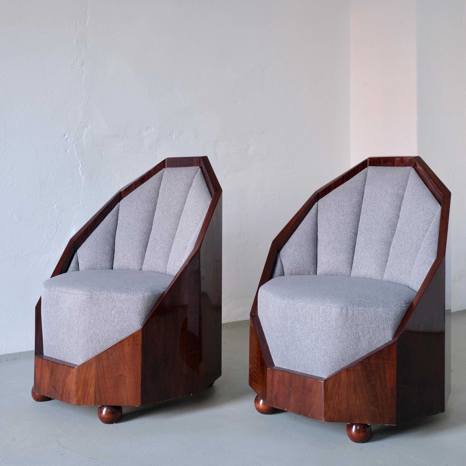 Leon Emile Bouchet Art Deco Lounge Set | 1930s photo furniture