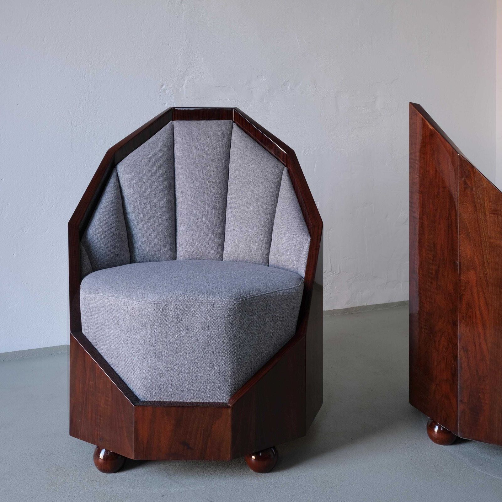 Furniture Leon Emile Bouchet Art Deco Lounge Set | 1930s photo