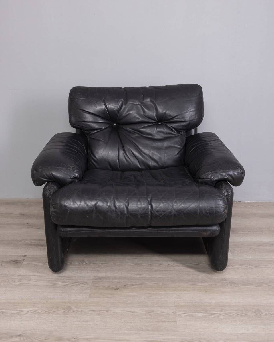 photo buy Vintage 1970s Armchair, "Coronado" Model, T. Scarpa For B&B Italy