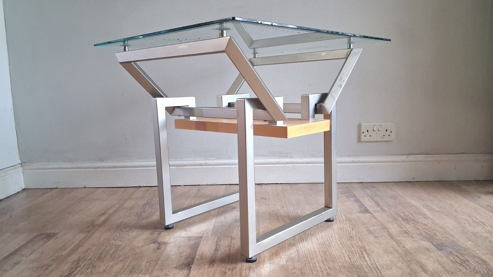 1980's Contemporary Industrial  Mid Century Designer Drinks /Coffee Table