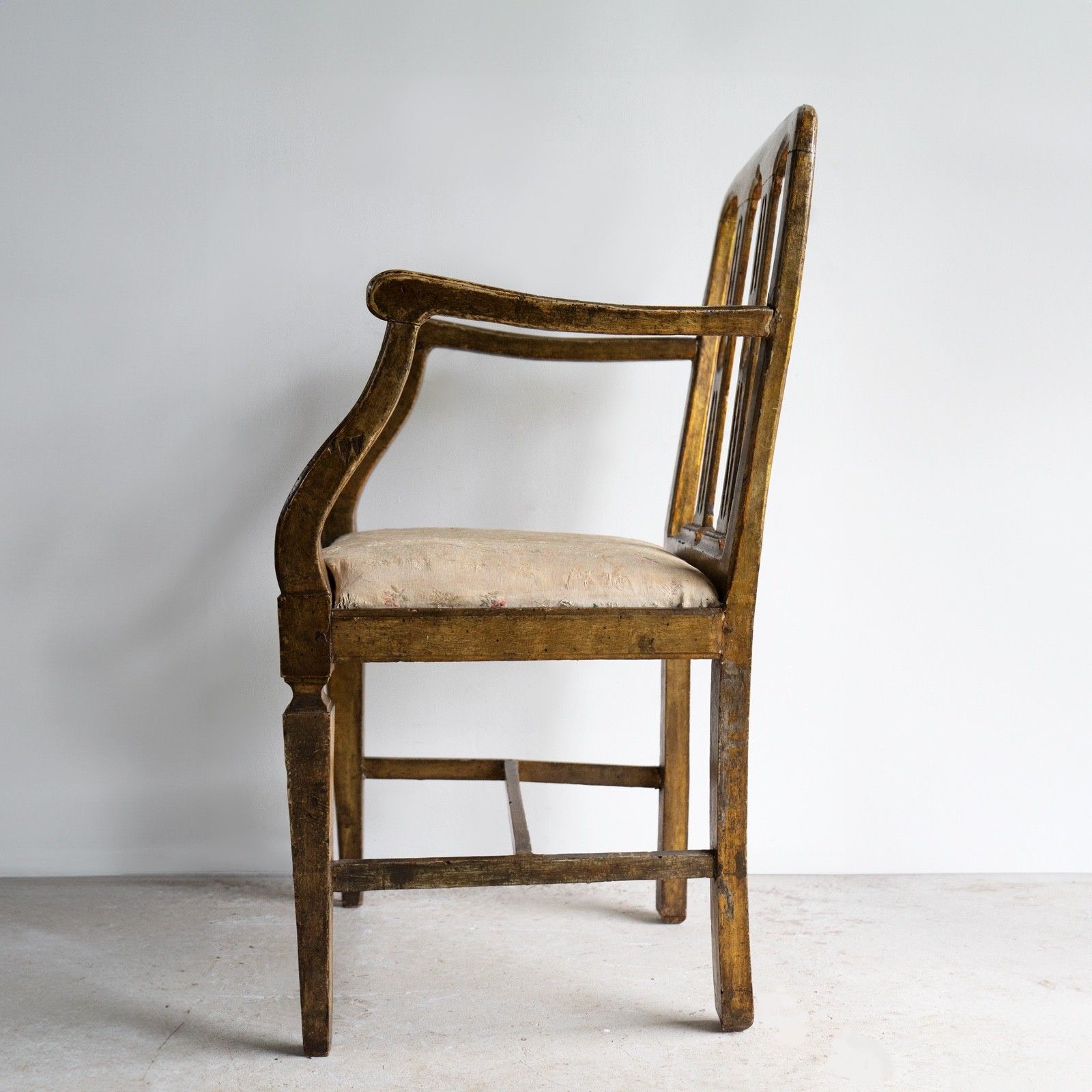 Antique Gilt Venetian Side Chair, Late 18th/Early 19th Century photo buy
