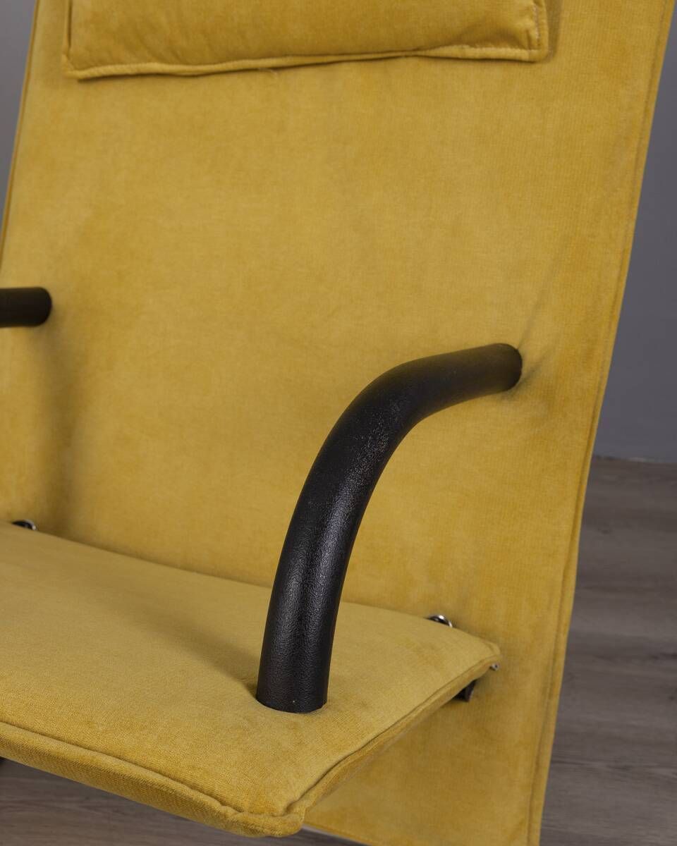 1980s Rocking Chair, "T Line" Model By Burkhard Vogtherr For Arflex photo for sale