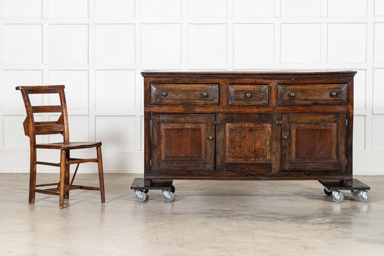 Vernacular Oak Dresser Base, 18th Century And Earlier photo Furniture