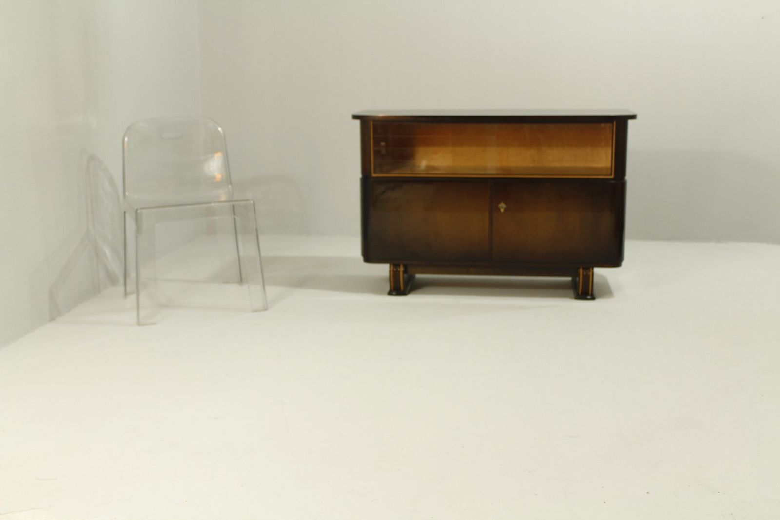 Sideboard With Display Cabinet From Schwaco Möbel Werk, Herford, Germany 1960s photo buy