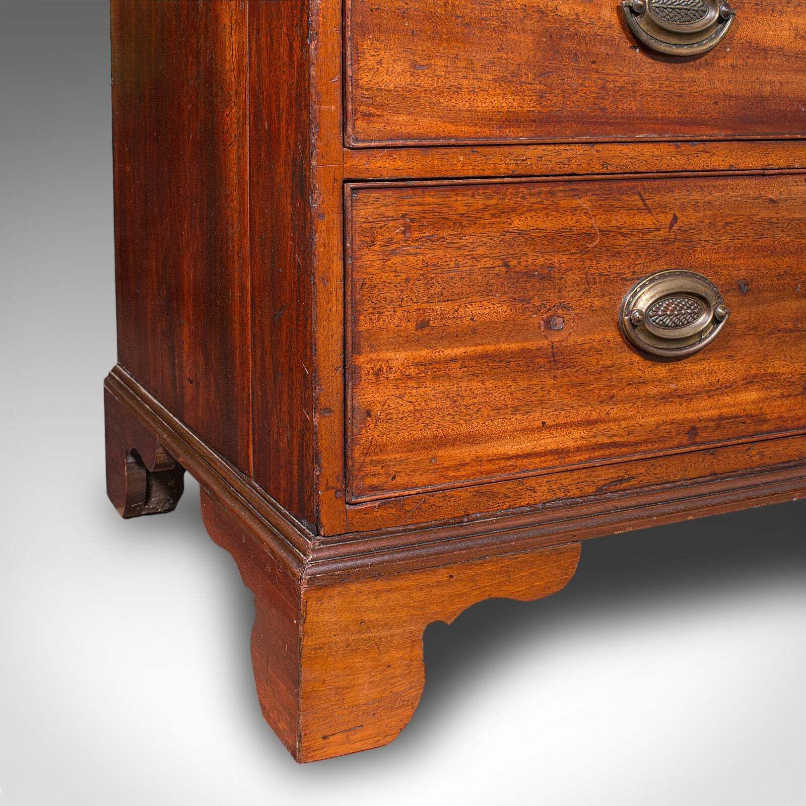 2803.0 Antique Gentleman’s Tallboy, Chest Of Drawers, Country House, Georgian, C.1790 photo